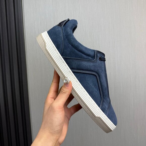 Dunhill Mens Casual Sneakers Dark Blue main image 10